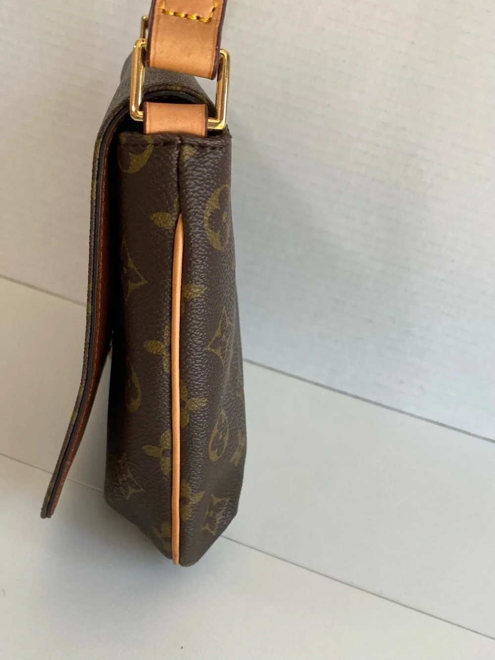 Louis Vuitton Inspired Musette Tango Monogram Shoulder Bag